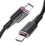 Кабель Acefast C2-01 Type-C to Lightning 3A 20W 1.2m, Black - фото 1