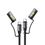 Кабель Acefast J4 USB-C to USB-C Multi-Function Led (Black) - фото 1