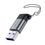 Переходник Acefast J8 USB-C to USB (black) - фото 1
