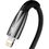 Кабель Baseus Glimmer Series Fast Charging Type-C to Lightning 20W (1m) (black) (CADH000001) - фото 3
