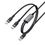 Кабель Acefast C22-02 Charging Data Cable USB-C to 2xUSB-C 100W 1.2m - фото 1