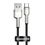 Кабель Baseus Cafule Series Metal Data Cable USB to Type-C 66W 0.25m Black (CAKF000001) - фото 1