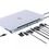 Перехідник XO [HUB010] 12in1 HUB Multifunctional Docking Station Series (Tarnish) - фото 2