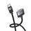 Кабель Hoco U141 Magnetic charging cable Type-C to Mag3 Black - фото 2