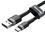 Кабель Baseus Cafule Cable USB For Type-C 3A 1m Gray+Black - фото 2