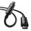 Кабель USB Type-C Baseus Tungsten Gold Fast Charging Data USB-C to USB-C 240W 1m Black (CAWJ040001) - фото 2
