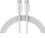 Кабель Benks D47 USB-C to USB-C 100w 1m (White) - фото 1