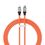 Кабель Baseus CoolPlay Series Fast Charging Cable Type-C to iP 20W 1m Orange (CAKW000007) - фото 1