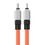 Кабель Baseus CoolPlay Series Fast Charging Cable Type-C to iP 20W 1m Orange (CAKW000007) - фото 3