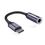 Переходник Essager E01 Type c to 3.5mm Jack Headphone Adapter  grey (EZJE01-0G) - фото 1