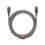 Кабель Native Union Belt Cable USB-C to USB-C Pro 240W Zebra (2.4 m) (BELT-PRO2-ZEB-NP) - фото 1