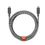 Кабель Native Union Belt Cable USB-C to USB-C Pro Zebra (2.4 m) (BELT-C-ZEB-PRO-NP) - фото 1