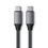 Кабель Satechi USB-C to USB-C Cable 100W Space Gray (2 m) (ST-TCC2MM) - фото 1