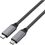 Кабель Satechi USB4 C to C Cable 100W Space Gray (25 cm) (ST-U4C25M) - фото 4