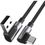 Кабель UGREEN US284 Right Angle USB-A to USB-C Cable 3m (Space Gray) (UGR-70255) - фото 2
