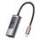 Адаптер HUB McDodo [HU-1130] 2in1 USB-C to HDMI 8K/USB-C 100w (Deep Grey) - фото 1