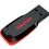 Накопичувач Flash SanDisk USB 2.0 Cruzer Blade 16Gb Black/Red SDCZ50-016G-B35 - фото 1