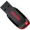Накопичувач Flash SanDisk USB 2.0 Cruzer Blade 16Gb Black/Red SDCZ50-016G-B35 - фото 2