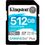 Карта пам'яті SDXC (UHS-1 U3) Kingston Canvas Go Plus 512Gb class 10 V30 (R170MB/s, W90MB/s) (SDG3/512GB) - фото 1