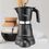 Кофеварка гейзерная  Ariete Moka Aroma Elettrica Nera 1358A Black - фото 2