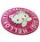 Килимок під крісло захисний для підлоги АКЛАС Hello Kitty Принтовий Рожевий (10841) - фото 6