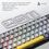 Клавіатура Ajazz AK680 MAX (8+8K) Magnetic Switch-Black-Gray-Yellow Keycaps-RG (AK680-M-BGY-A) - фото 3
