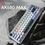 Клавіатура Ajazz AK680 MAX Magnetic switches Blue White Dark Blue (AK680-M-BWD-AW) - фото 3