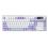 Клавиатура Ajazz AK980 V2 Gift Switch V2 Purple White Blue (AK980-V2-G-PWB) - фото 1