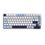 Клавіатура GamePro MK160 V2 Warden QLAB Sakura White (MK160-V2-BL-QS) - фото 1