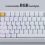 Клавиатура Keychron J1 82Key, K pro Red, WL/BT/USB-A, QMK, Hot-swap, EN/UKR, RGB, White (J1-Q1-UA) - фото 3