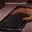 Клавиатура Logitech MX Keys Mini for Mac Minimalist Wireless Illuminated Space Gray (920-012652) - фото 3
