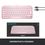 Клавіатура Logitech MX Keys Mini Rose (920-010500) - фото 3