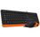 Комплект (клавіатура, миша) A4Tech F1010 Black/Orange USB - фото 1