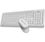 Комплект (клавіатура, миша) A4Tech Fstyler FG1010 White USB - фото 2