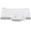 Комплект (клавиатура, мышь) A4Tech FG1112 White USB - фото 2