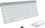 Комплект (клавиатура, мышь) беспроводной Logitech MK470 Wireless Slim Combo UA White (920-009205) - фото 1