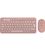 Комплект (клавіатура, миша) бездротовий Logitech Pebble 2 Combo Rose (920-012241) - фото 1