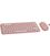 Комплект (клавіатура, миша) бездротовий Logitech Pebble 2 Combo Rose (920-012241) - фото 2