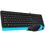 Комплект (клавіатура, мишка) A4Tech F1010 Black/Blue USB - фото 1