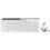 Комплект (клавіатура, мишка) беспроводной A4Tech FB2535C Icy White USB - фото 1