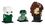 Конструктор Lego Brick Headz Волдеморт, Наджіні і Беллатрикс (40496) - фото 2