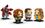 Конструктор Lego Brick Headz Одиннадцать, Макс, Демогоргон и Холли (40879) - фото 3