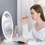 Дзеркало для макіяжу Xiaomi Jordan Judy large 18-inch LED  Makeup Mirror (NV534) - фото 3