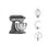 Кухонна машина KitchenAid 5K45SSEOB Europe - фото 2
