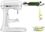 Кухонна машина KitchenAid Heavy Duty 5KSM55SXXEWH - фото 3