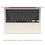 Apple MacBook Air 15" M3/8CPU/10GPU/16GB/512GB Starlight 2024 (MXD33) - фото 2