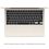 Apple MacBook Air 15" M3/8CPU/10GPU/16GB/512GB Starlight 2024 (MXD33) - фото 3