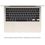 Apple MacBook Air 13" 2025 M4/10CPU/10GPU/24GB/512GB Starlight (MC6A4) - фото 3