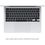 Apple MacBook Air 15" 2025 M4/10CPU/10GPU/16GB/512GB Silver (MW1H3) - фото 2