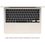 Apple MacBook Air 15" 2025 M4/10CPU/10GPU/16GB/512GB Starlight (MW1K3) - фото 2